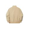 Li Ning X Jackie Chan Collaboration Kung Fu Series V-Neck Loose Jacket Men Jacket Scented-Apricot AJDU101-2
