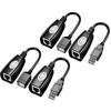 USB 2.0 To RJ45 Network Adapter High Speed RJ45 Ethernet Adapter USB RJ45 Extender 50M For Phone Laptop PC