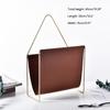 Desktop Magazine File Holder Metal Frame Newspaper Rack Shelf for Home X3UC