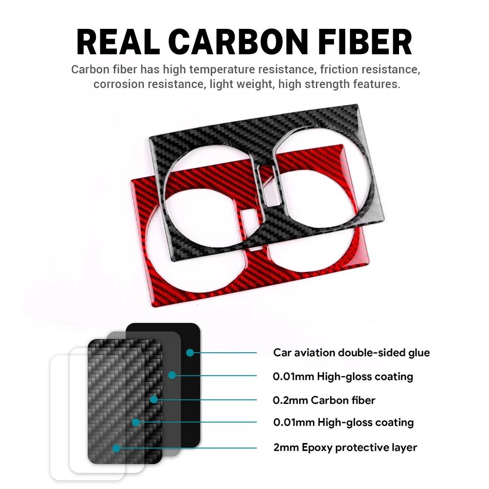Real Soft Carbon Fiber Sticker For Alfa Romeo 159 2005-2017 2018 2019 2020 2025 2025 2025 LHD RHD Car Rear Exhaust Vent Panel
