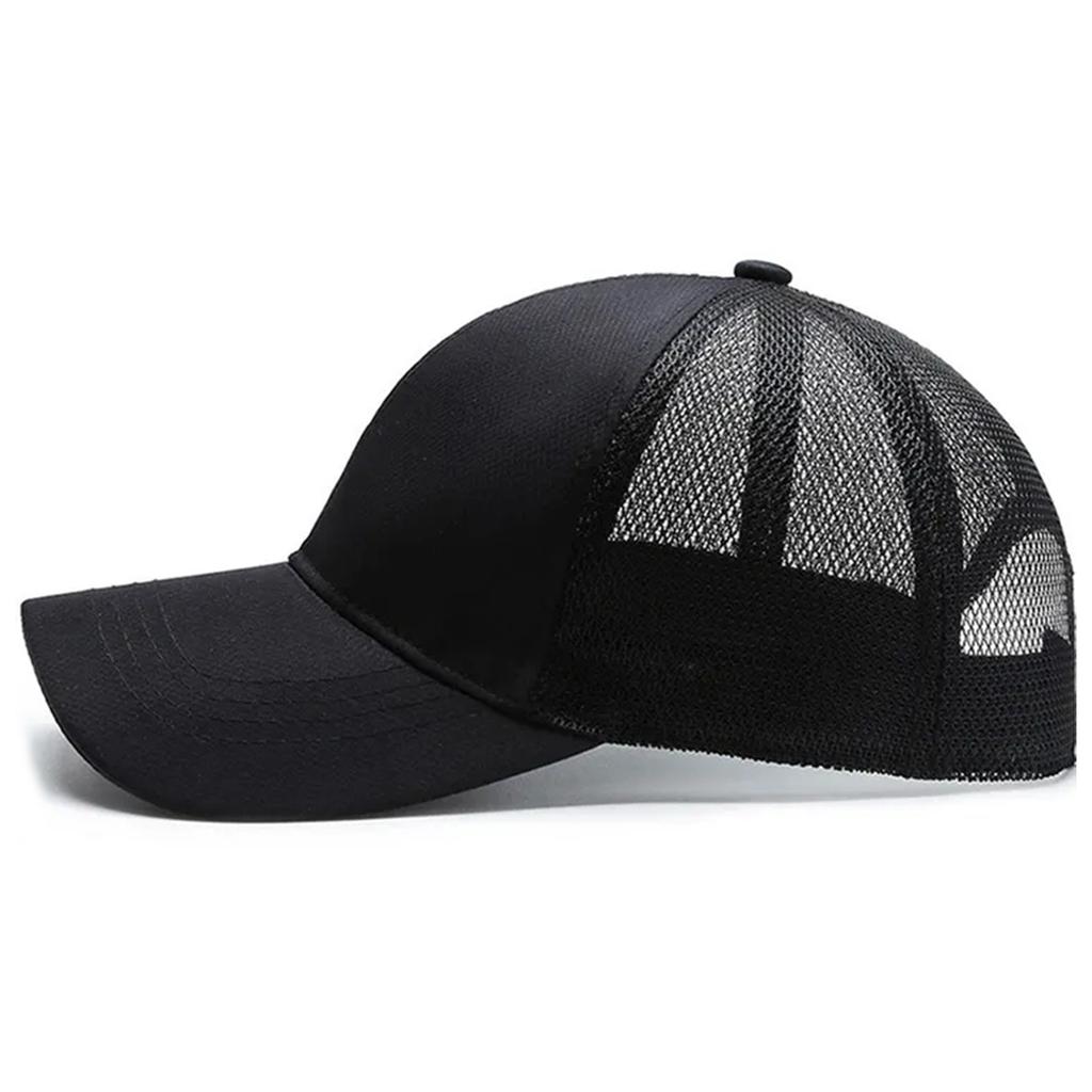 Summer Solid Color Mesh Light Plate Baseball Cap Men's and Women's Casual Sunscreen Hats Hip Hop Hat Golf Caps