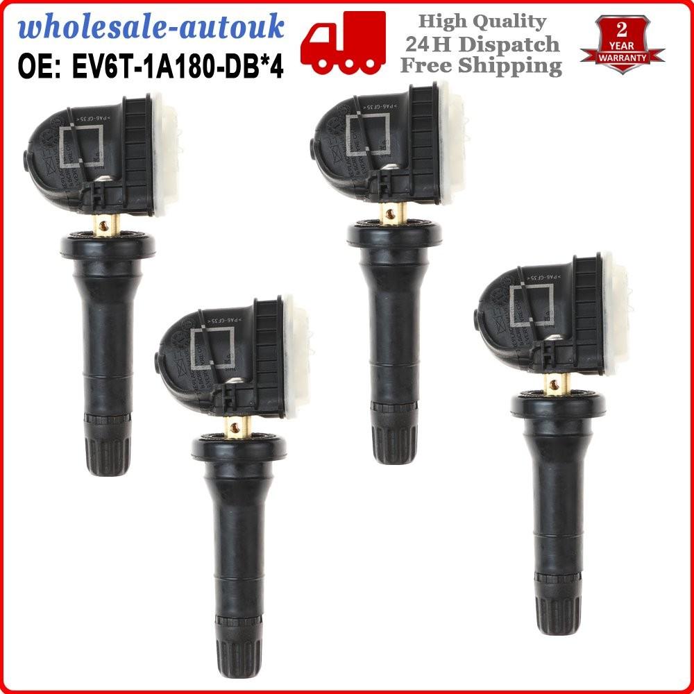4x Pressure Sensor For Ford Focus Fiesta TPMS Tyre EV6T-1A180-DC 2036832 2318530