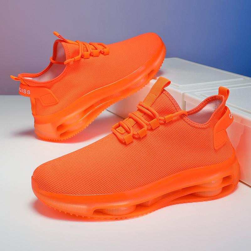 

MAEDEF Men s Casual Sneakers Summer Mesh Sneakers Breathable Male Casual Sports Shoes Tennis Hiking Platform Mens Running Shoes 44 красный