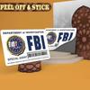 Agent Card Kit : Designs • Cosplay & Gift Stickers,Funny Credit Card Sticker