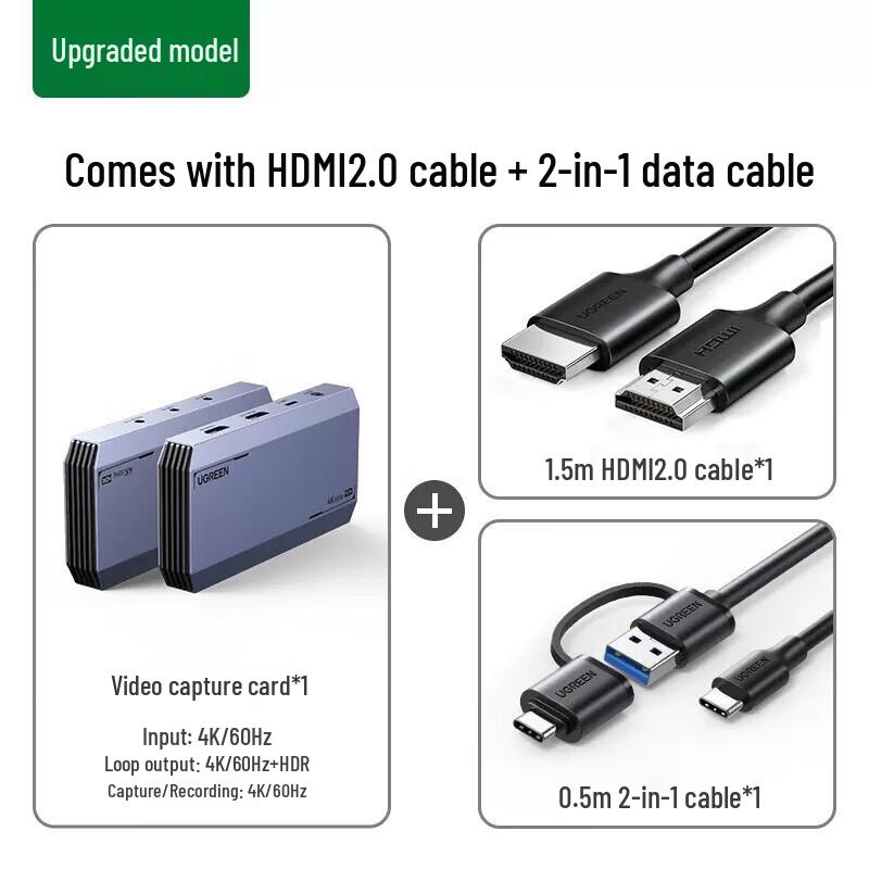 Ugreen HDMI Video Capture Card