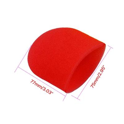 100Pcs Microphones Cover Colorful Soft Foams Mic Cover Handheld Microphones Windscreen for Meeting Studio