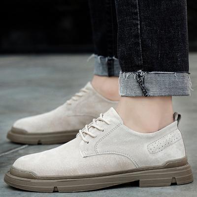 Retro lässige Herren Lederschuhe Minimalistischer und bequemer Stil Outdoor Freizeit Straße Junge Schuhe für die tägliche Arbeit hohe Qualität