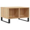  Coffee Table, Sonoma Oak 60x50x36.5 Cm Wood-based Material