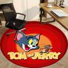 1pc Tom Jerry Office Round Area Rug,  Under Office Chairs Bedroom Living Room Home Decor a0926109