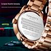 Men's Luminous Waterproof Leather Strap Quartz Watch - Stylish & Trendy
