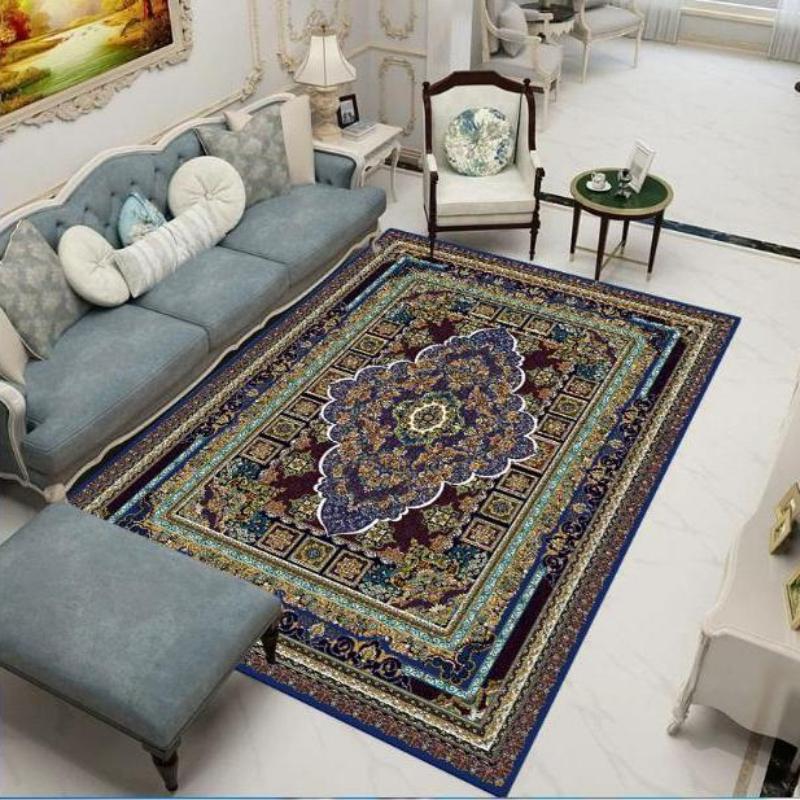 Retro Carpets for Living Room Persian Moroccan Decoration Home Carpet Large Area Rugs for Bedroom Lounge Rug Big Size 180x200