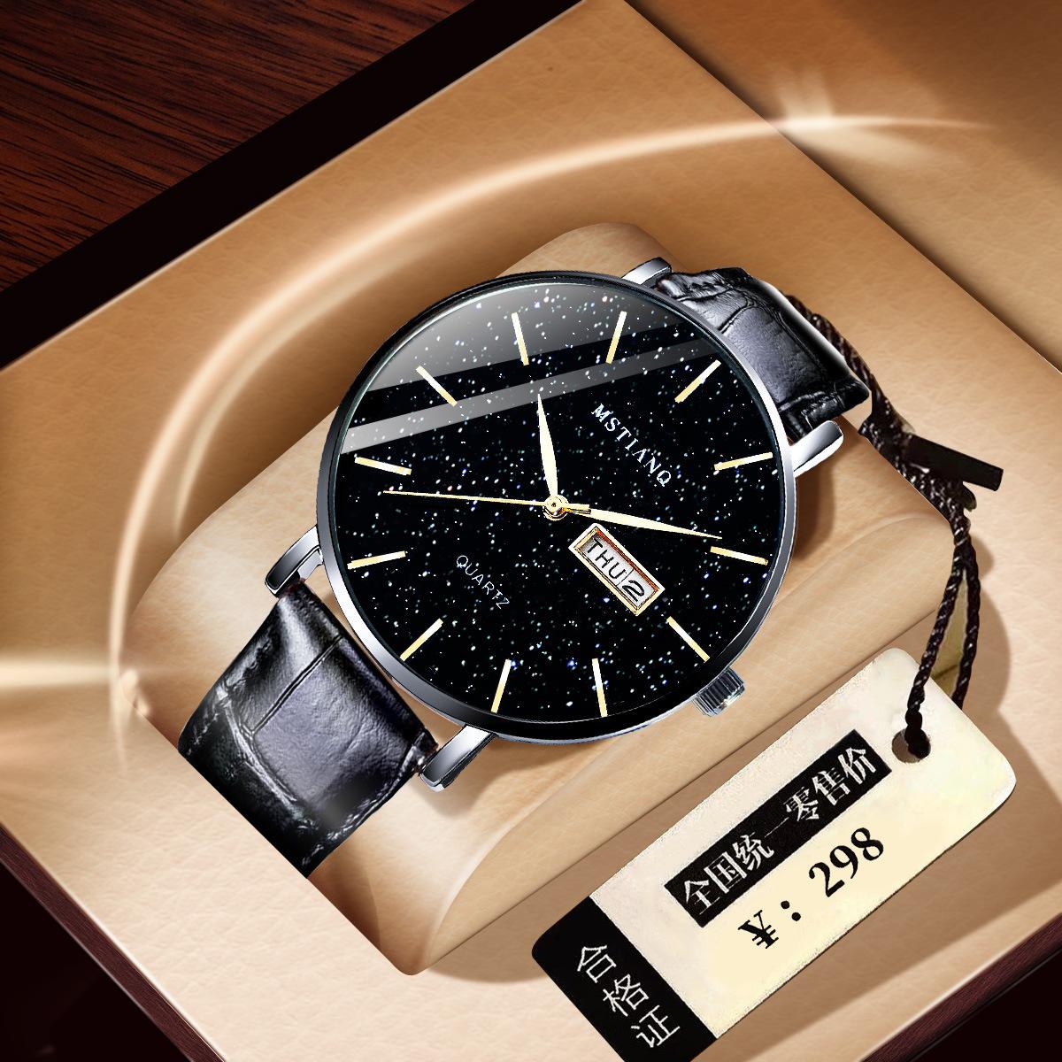 

High-End Handsome Men S Watches, Business Style, Ultra-Thin Calendar, Non-Mechanical Quartz Watches, Men