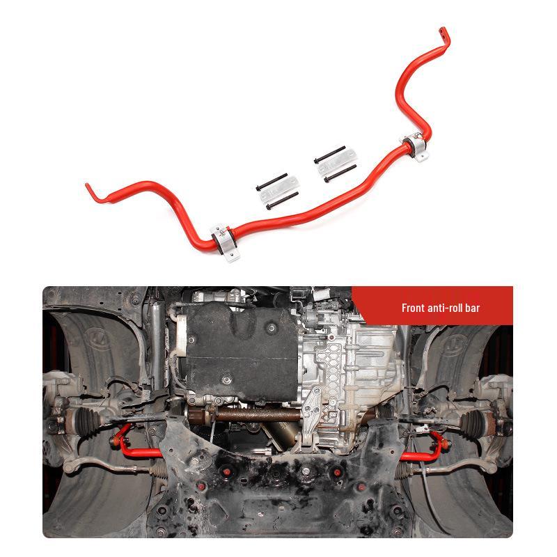 Lynk&Co 01/02/03/05 Chassis Reinforcement: Front Strut Bar with Anti-Roll Damping.