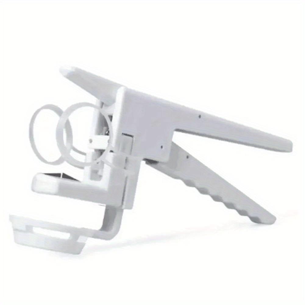 

1pc Manual Egg Breaker & Shell Separator - Heavy-Duty Stainless Steel Handheld Cracker with Ergonomic Handle, Portable