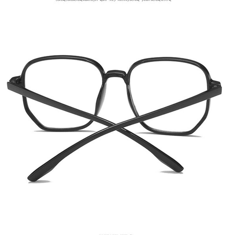 Buy Fashion Tideway Individuality Square Woman Glasses Oversized Anti Blueray Glasses at