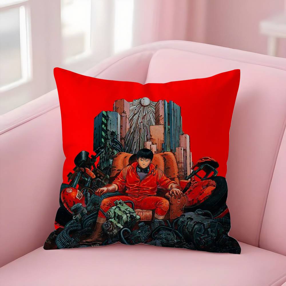 Anime Manga A-Akira Pillow Case Sofa Short Plush Double-sided HD Printing Room Home Office Gift Cushion Cover