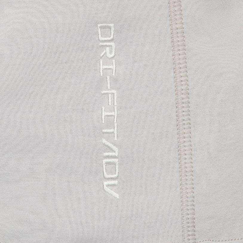 Nike Solid Color Casual Comfortable Breathable Sports Round Neck Short Sleeve T-Shirt Men Tops Grey FN8412-012