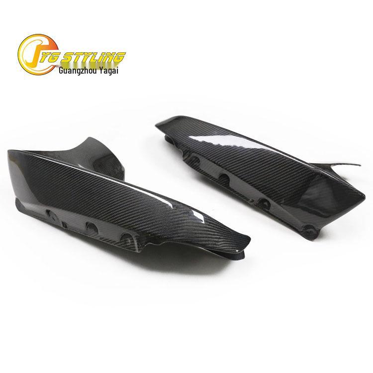 BMW F90 M5 Carbon Fiber Front Corner Spats and Bumper Lip Protectors