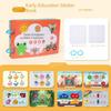 Repeated Pasting Montessori Quiet Busy Book Digital Classification Sticker Book  Girls