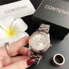 High End Luxury Brand Woman Watch Simple Fashion Stainless Steel Ladies Watch Elegant Dress Women's Wristwatch Clock Gift Reloj