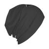 Night Moon Wolf Realistic Wolf Head Design Skull Cap Beanie Hat - Black Unisex Hip Hop Fashionable Winter Hat For Men & Women, C