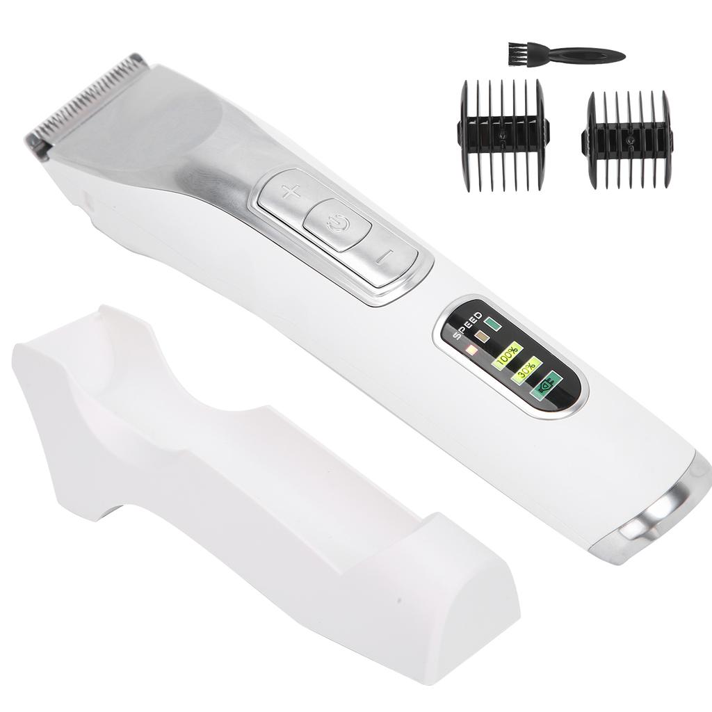 Men Electric Hair Clipper 2 Guide Combs Hair Trimming Cutting Tool
