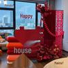 Red Series Wedding Bedroom Decoration Set with Streamers
