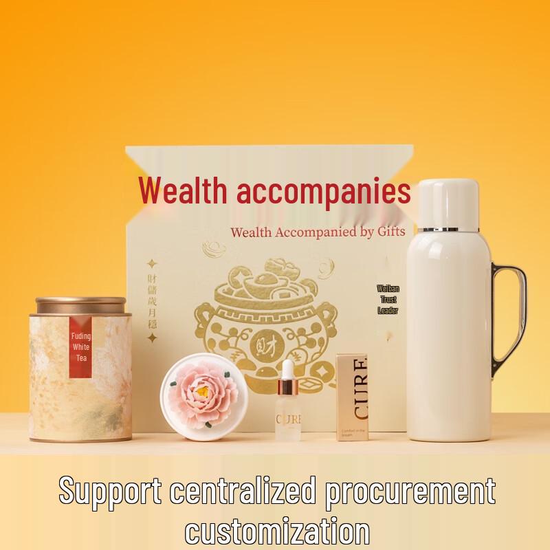 Artisanal Ceramic White Tea Gift Set