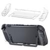 Transparent Protector Cover Anti-Scratch Protective Case Shockproof Hard Shell Case Split Design for Nintendo for Switch 2
