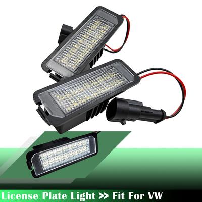 License Plate Lights Assembly For VW Saveiro 2005-2013 Gol 2004-2010 Fox-EU 2005-2012 Fox-Africa 2004-2010 Number Plate Lamps