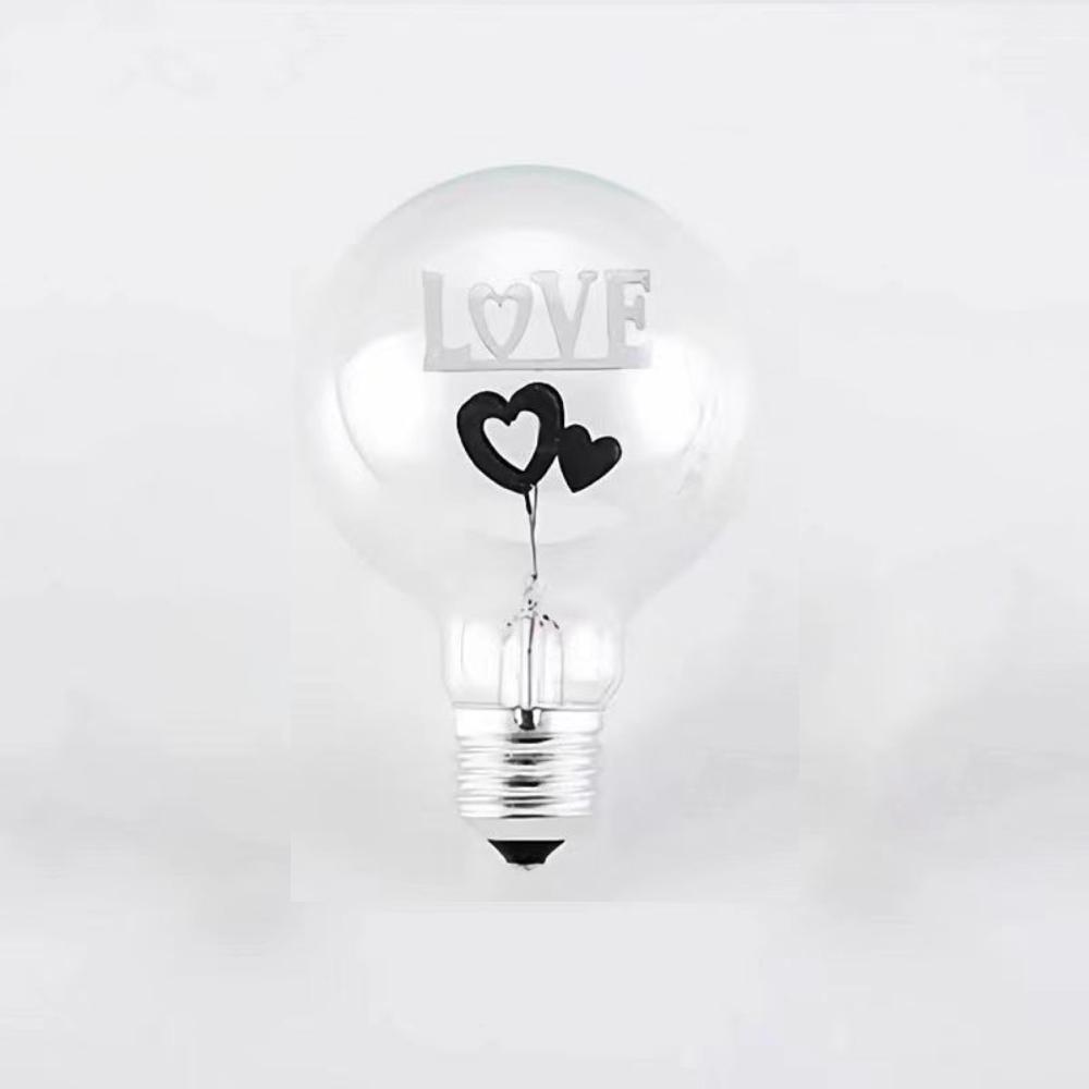 

Сердце Пламя Лампочка Роза Креативный Ночник Маленькая Арт-Лампочка Фестиваль Style 3