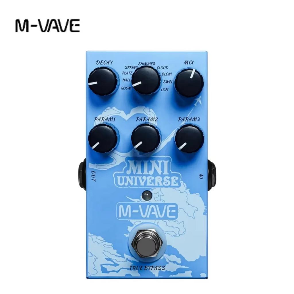 M-vave-Classic delay effect pedal, 600ms Delay Time True Bypass, Guitar Effects Pedal for Electric Bass