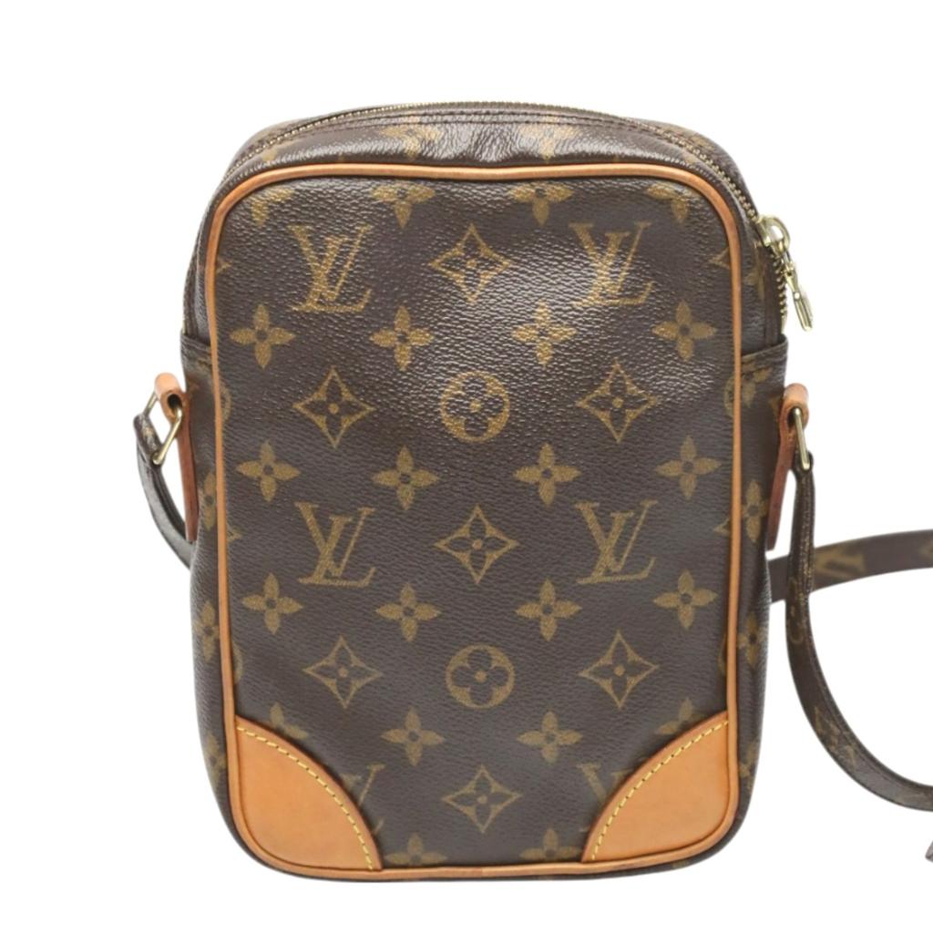 Louis Vuitton Monogramm Dunouve Schultertasche Monogramm-Canvas Braun Damen M45266 Gebraucht