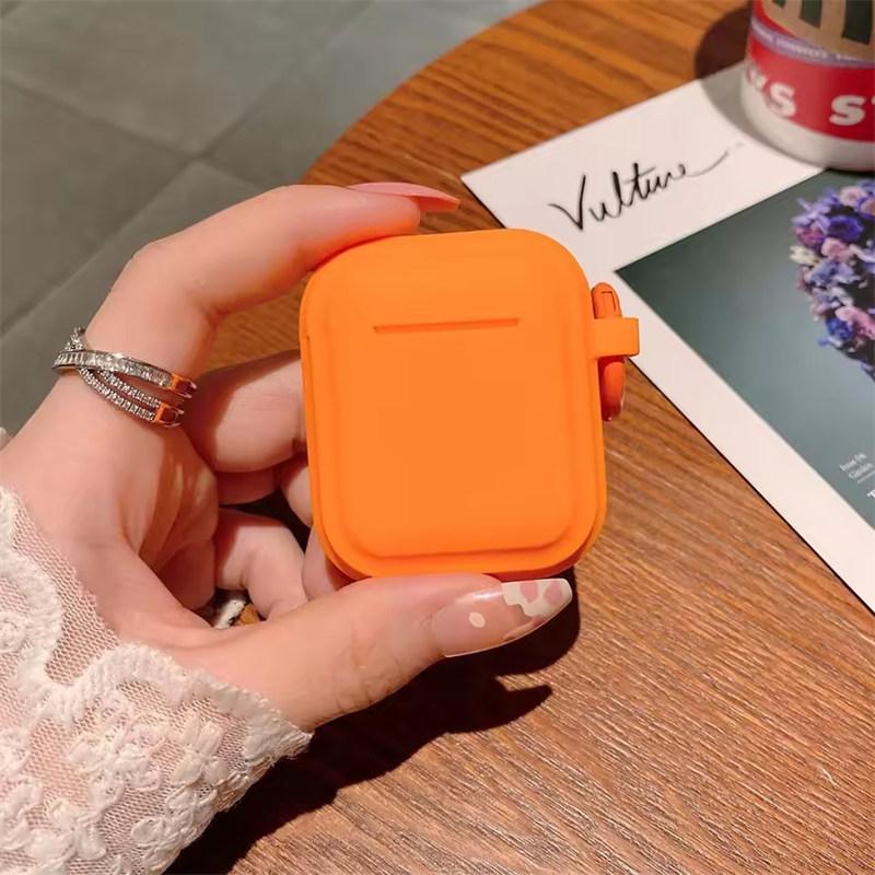 Jednoduché měkké tekuté silikonové pouzdro pro AirPods 4 3 bezdrátová Bluetooth sluchátka ochranný kryt pro Apple airpods Pro3 2 1 Funda