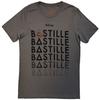 Bastille Repeat Logo Licensed Tshirt Unisexs