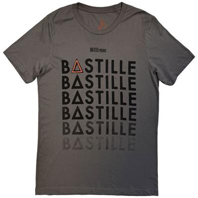 Bastille Repeat Logo Licensed Tshirt Unisexs