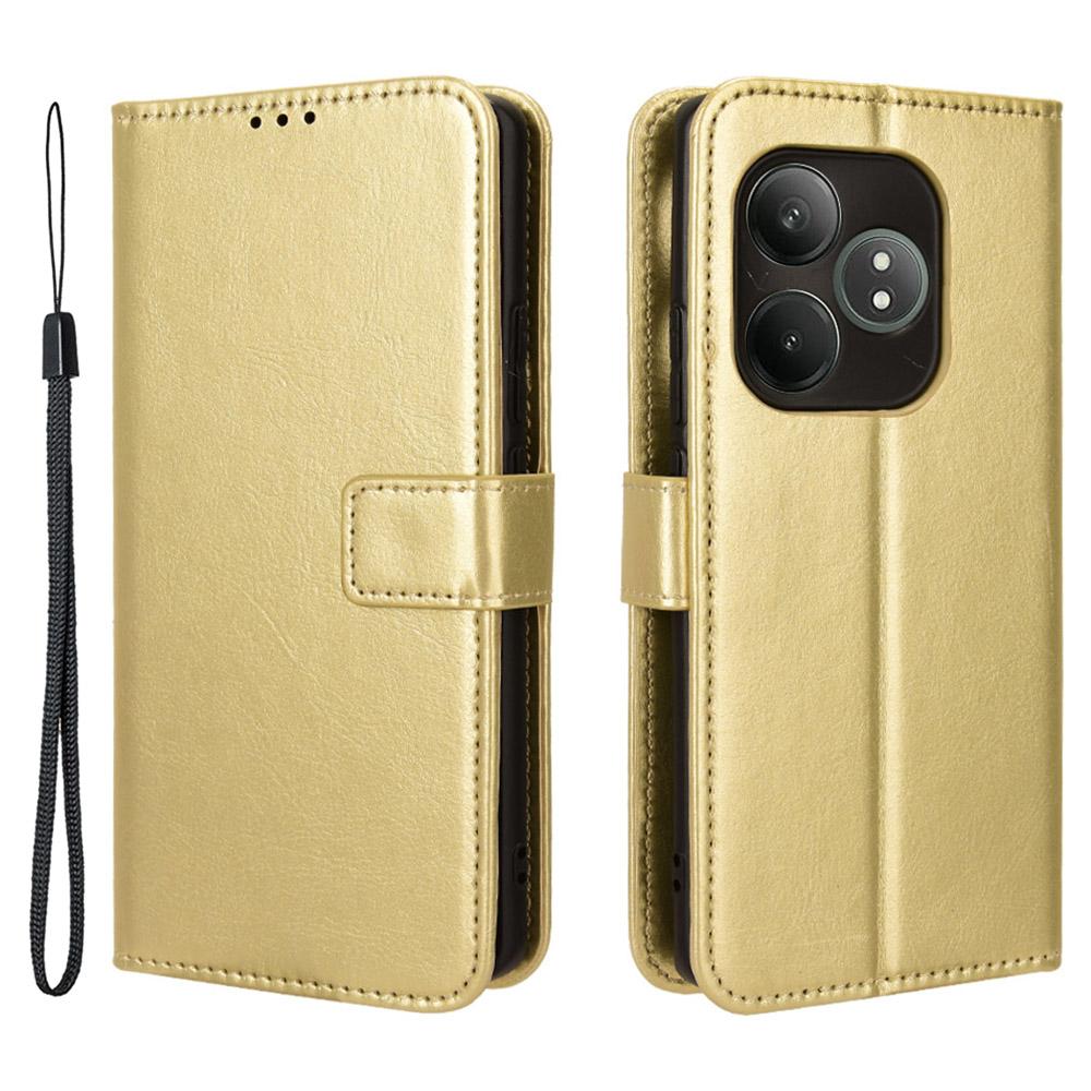 For Realme GT Neo6 SE 5G/Neo6 5G/GT 6 5G/GT 6T 5G Case Wallet Crazy Horse Texture Magnetic Phone Cover