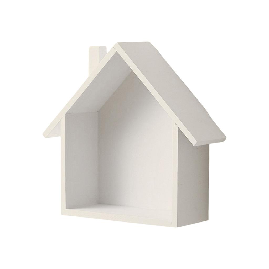 Small Houses Shelf Wood Materials Organizers Wall Mounted Designs for Home Decorative and Functional Storage Solution