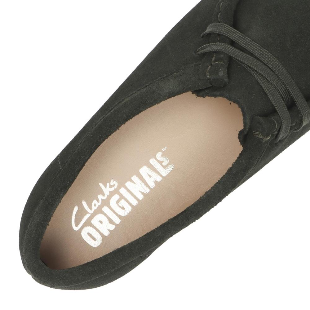 ClarkS W S Wallabee. 26179318 foreSt Grn Sde