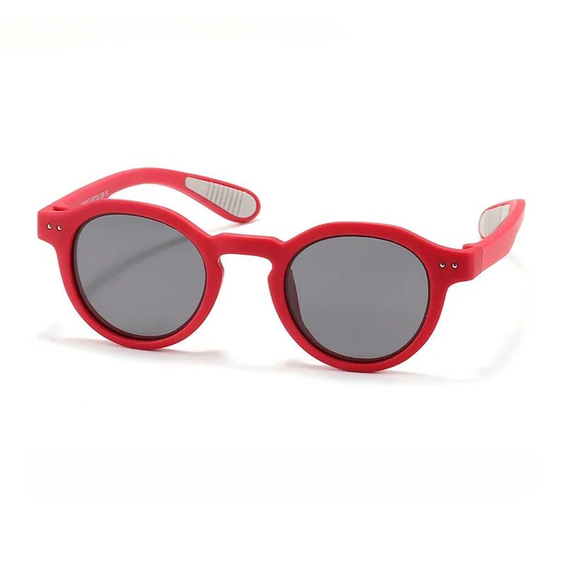 

Round Sunglasses for Kids Toddler Flexible UV 400 Protection Cute Glasses Boy Girl Gifts 3-12 Years old