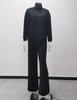 Autumn/Winter European & American Women's Knit Lace-up Casual Two-Piece Set