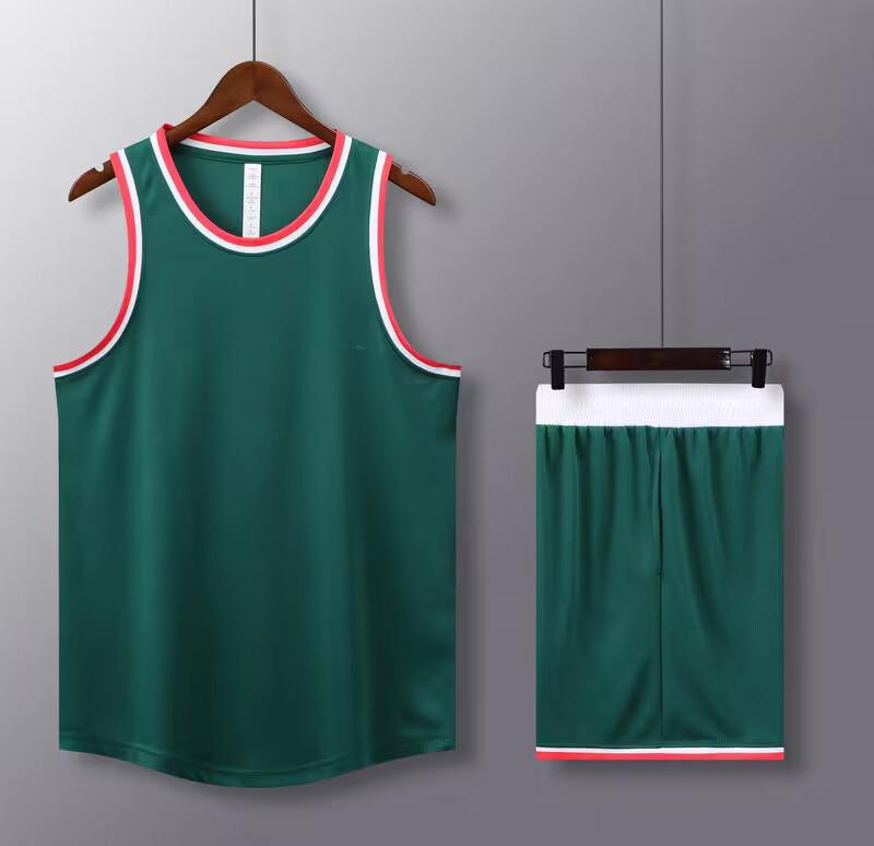 Unisex Summer Basketball Team Jersey & Shorts Set for College Students