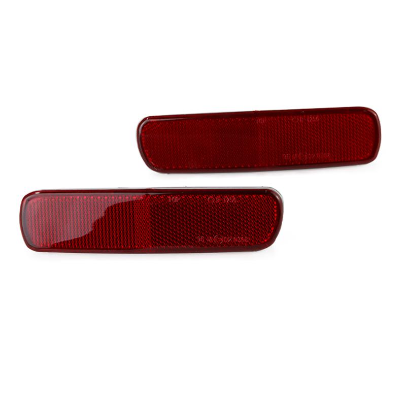 Pair Left&Right Rear Bumper Reflective Strips Reflective Strips For Toyota Land Cruiser Lexus LX470 1998-2007 81920-60051