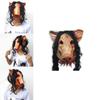 Creepy Animal Prop Scary Pig Head Mask For Halloween Cosplay Costume Parties