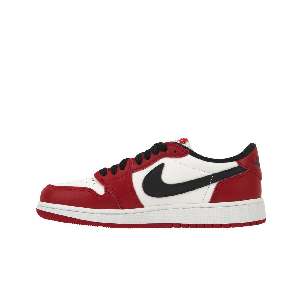 Air Jordan 1 Retro Low OG GS Chicago 2025 Chaussures pour Enfants Rouge Rouge Varsity Noir HQ6999-600
