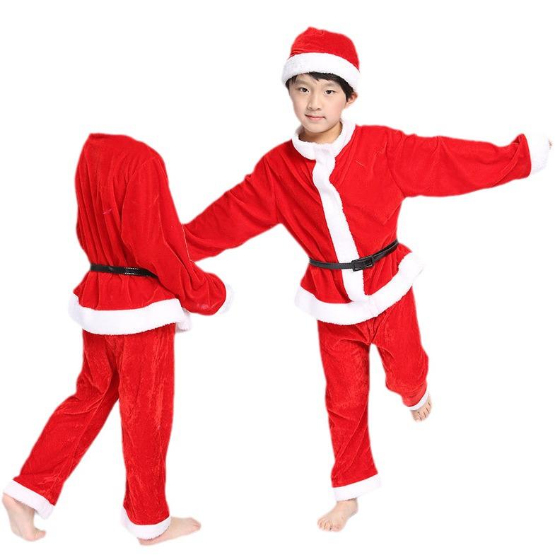 Kids' Santa Claus Christmas Performance Costume