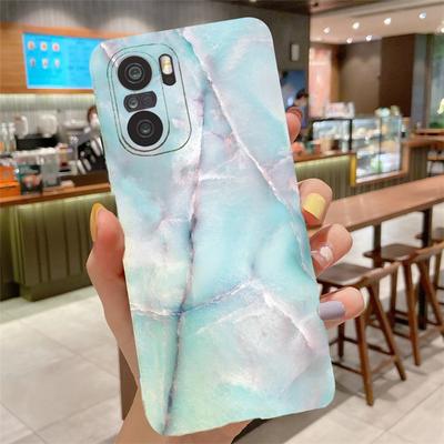 Phone Case For Samsung Galaxy A51 A71 A41 A31 A21 A21S A11 A01 4G 5G Watercolor Marble Pattern Retro Soft Silicone Back Cover