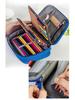 72-Slot Colored Pencil & Brush Storage Bag - Portable Student Art Case
