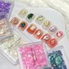 Nail Art Shell Slices Accessories Tools Thin Abalone Mica Slices Shredded Color Aurora Symphony Pearl Shell Slices