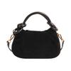 Retro portable shoulder bag spring and summer new messenger bag casual solid color commuter women's bag